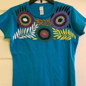 Hand Embroidered Shirts